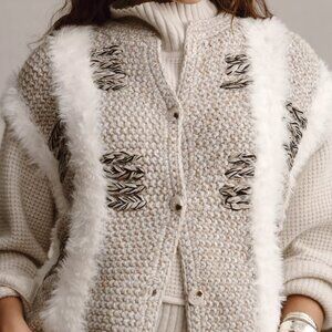 Tiny Fluffy Sweater Vest size M
